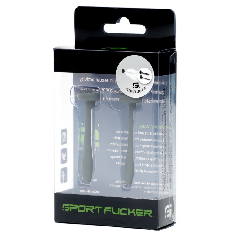Sport Fucker Cum Plug Kit Grey The Hot Spot